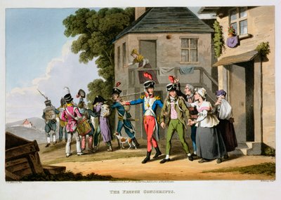 Die französischen Wehrpflichtigen, 1817 von Matthew Dubourg