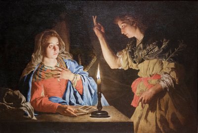 Verkündigung von Matthias (c.1600 p.1650) Stomer
