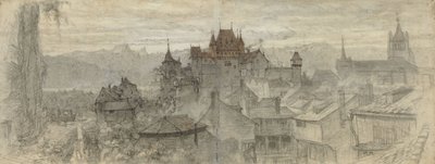 Ansicht von Lausanne II von Matthijs Maris