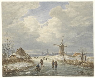 Winterlandschaft von Matthijs Maris