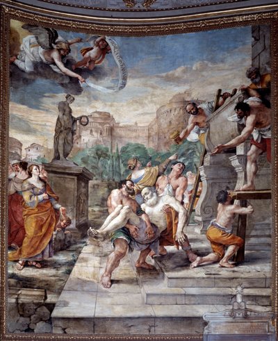 Begräbnis des heiligen Andreas von Mattia Preti