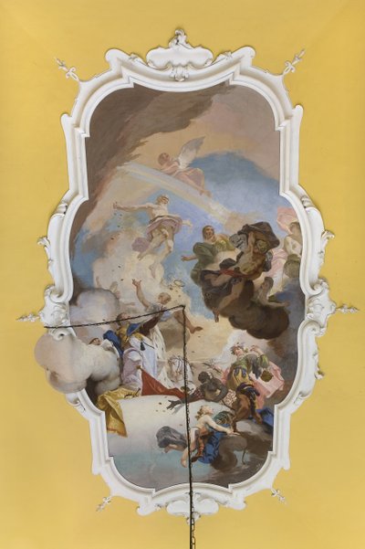 Jupiter und die vier Kontinente von Mattia Bortoloni