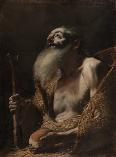 Heiliger Paulus der Einsiedler, ca. 1662-1664 von Mattia Preti