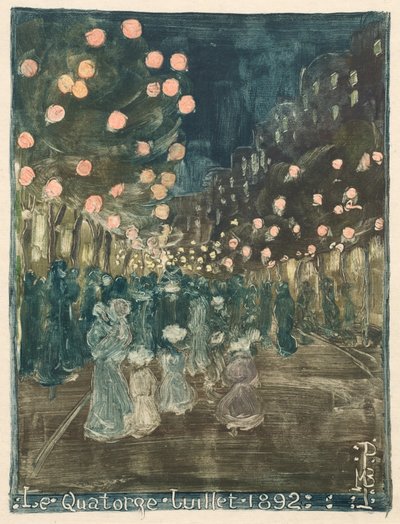 Nationalfeiertag Frankreichs von Maurice Brazil Prendergast