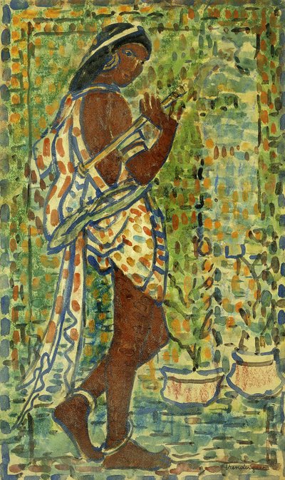 Hindu-Tänzerin, ca. 1910-1913 von Maurice Brazil Prendergast
