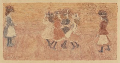 Springseil, 1892-1895 von Maurice Brazil Prendergast