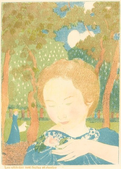 Die Haltungen sind leicht und keusch von Maurice Denis