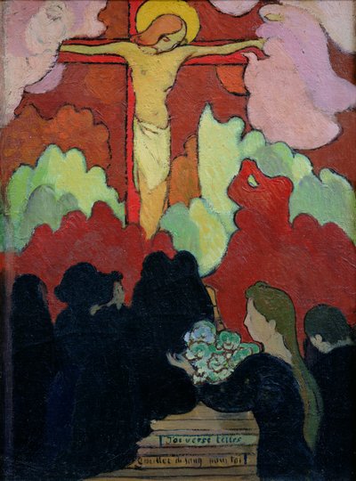 Das Opfer auf Golgatha, ca. 1890 von Maurice Denis