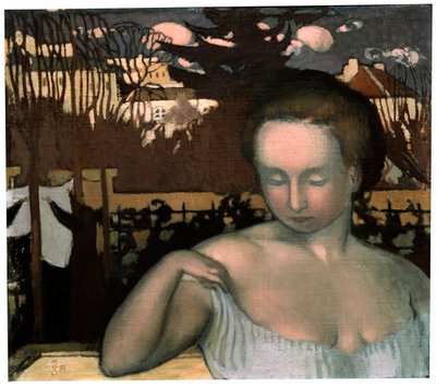 Porträt der Frau des Künstlers, 1893 von Maurice Denis