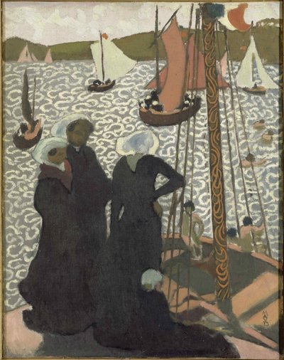 Regatten in Perros-Guirec, 1892 von Maurice Denis