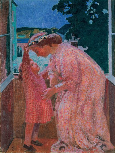 Die Krone der Gänseblümchen, um 1906 von Maurice Denis