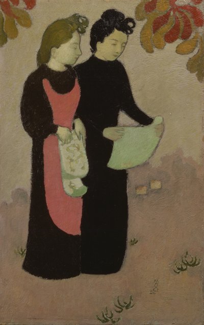 Die zwei Schwestern, 1892 von Maurice Denis