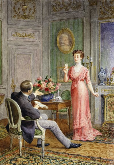 Szenen von La Rampe von Maurice Leloir
