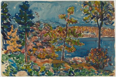 Am Ufer von Maurice Prendergast