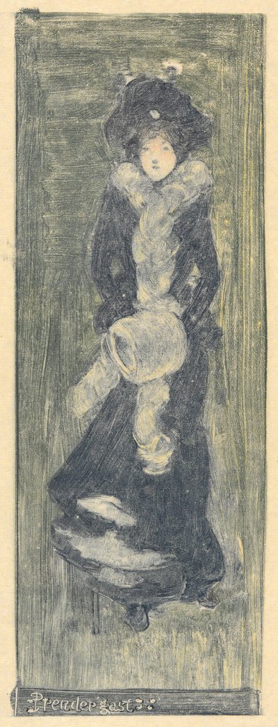Dame Su Hui und ihr Versrätsel von Maurice Brazil Prendergast
