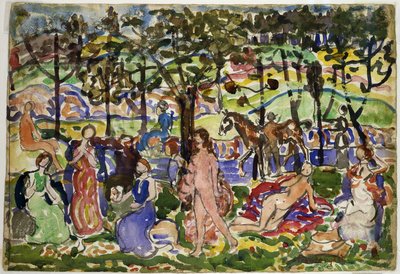 Parkszene von Maurice Prendergast
