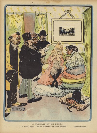 Illustration für Le Rire von Maurice Radiguet