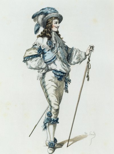 Junger Liebhaber, von Maurice Sand von Maurice Sand