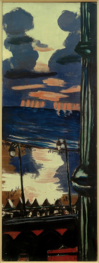 Abend auf der Terrasse von Max Beckmann