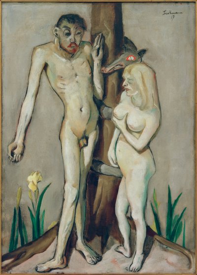 Adam und Eva von Max Beckmann