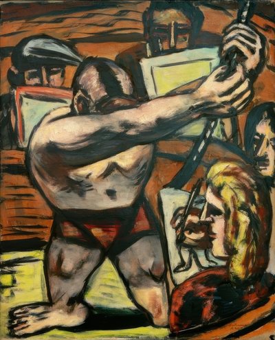 Akademie II von Max Beckmann