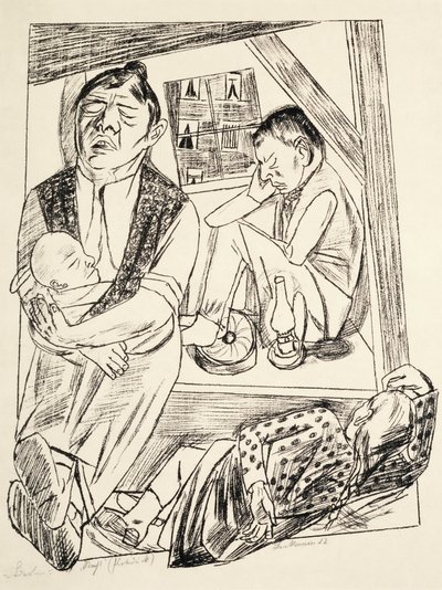 Bei Nacht von Max Beckmann
