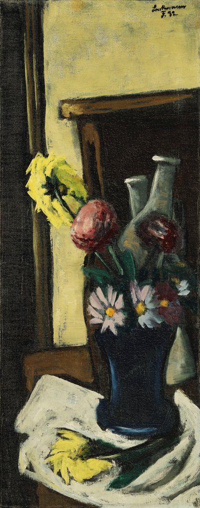 Herbstblumen von Max Beckmann