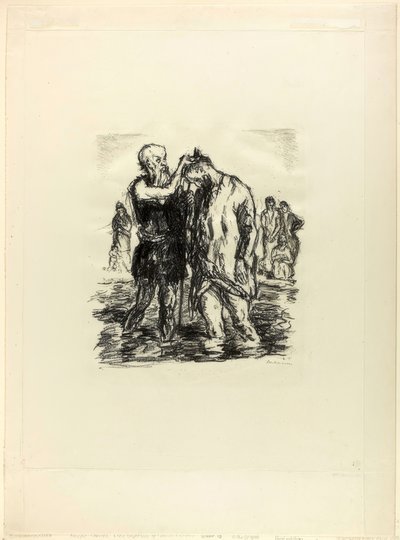 Taufe Christi von Max Beckmann
