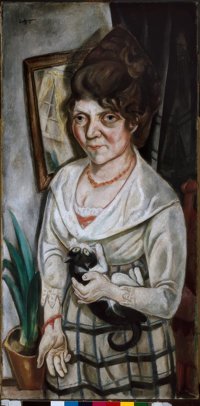 Bildnis Fridel Battenberg von Max Beckmann