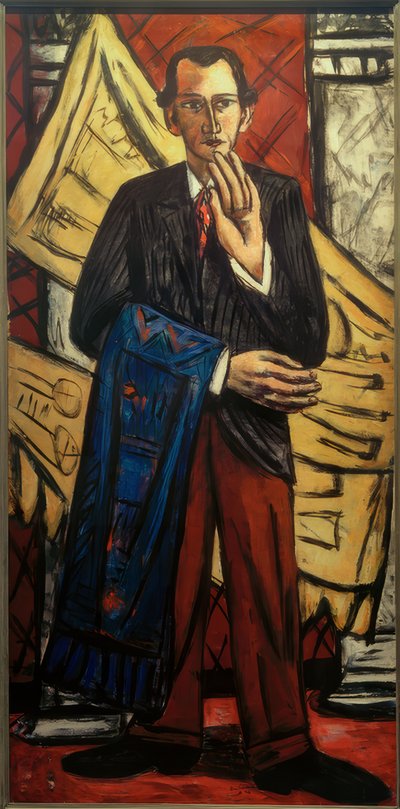 Bildnis eines Teppichhändlers von Max Beckmann