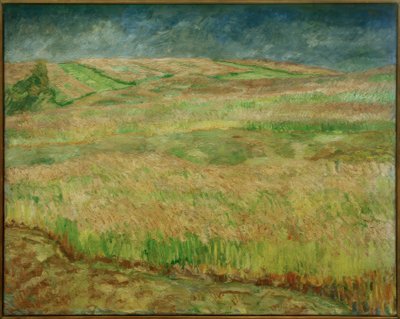 Blühende Getreidelandschaften von Max Beckmann