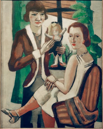 Damen am Fenster von Max Beckmann