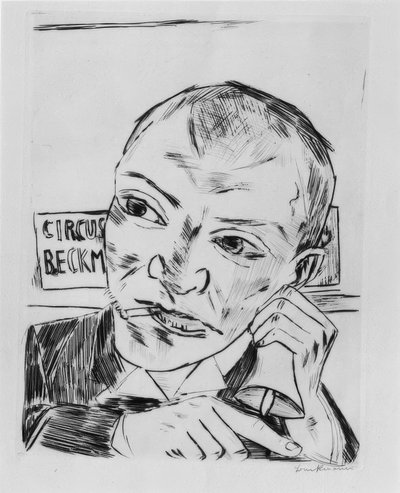 Der Ausrufer von Max Beckmann