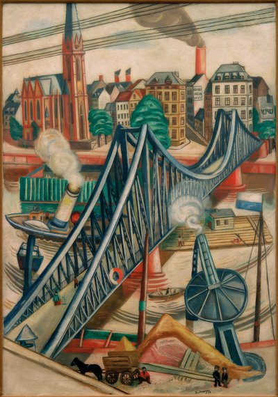 Der Eiserne Steg von Max Beckmann