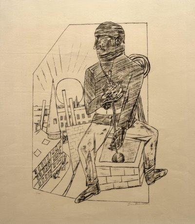 Der Schornsteinfeger von Max Beckmann