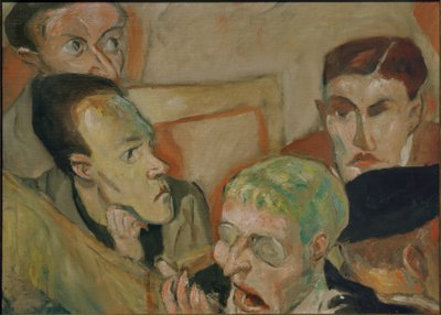 Die Angeklagten von Max Beckmann