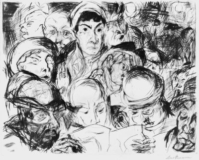 Die Kriegserklärung von Max Beckmann
