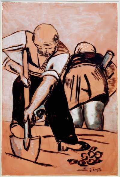 Feldarbeiter von Max Beckmann
