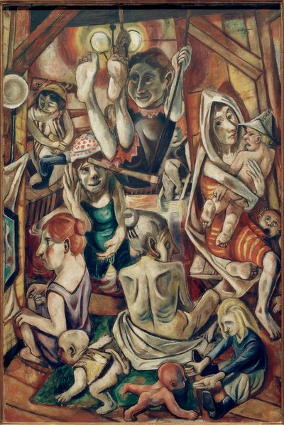 Frauenbad von Max Beckmann