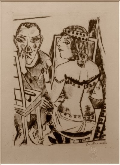 Garderobe von Max Beckmann
