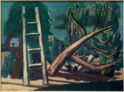 Große Gewitterlandschaft von Max Beckmann