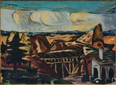 Großer Steinbruch in Oberbayern von Max Beckmann