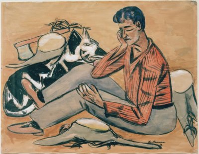 Holzfäller von Max Beckmann
