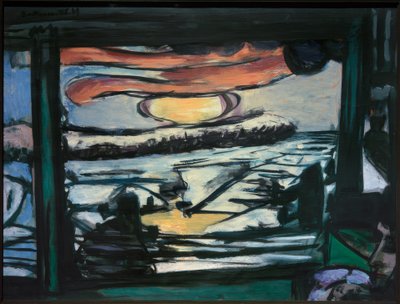 Morgen am Mississippi von Max Beckmann