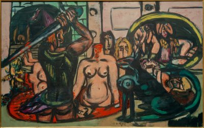 Perseus (Herkules) letzte Aufgabe von Max Beckmann