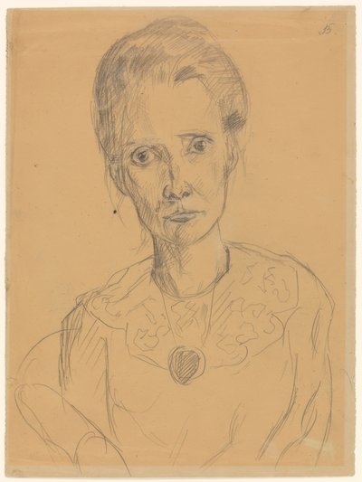 Porträt einer Frau von Max Beckmann