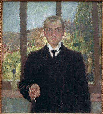 Selbstbildnis Florenz von Max Beckmann