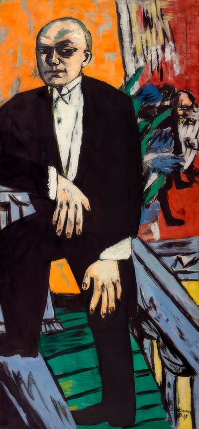 Selbstporträt von Max Beckmann
