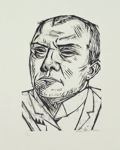 Selbstporträt von Max Beckmann