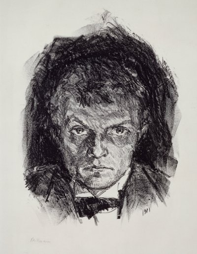 Selbstporträt von Max Beckmann